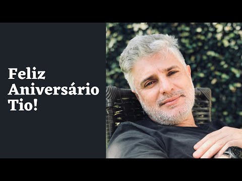 PARABÉNS HOJE E SEU ANIVERSÁRIO TIO