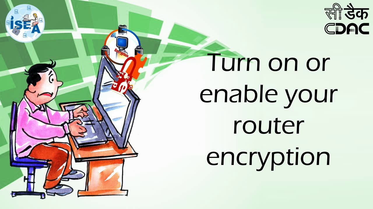 Use encryption technology for sensitive data in wireless networks - YouTube