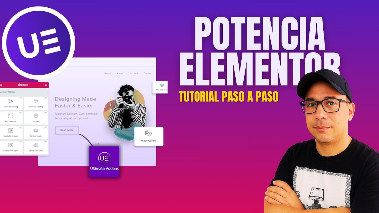 Aprende a usar Ultimate Addons en Elementor fácil y rápido - YouTube