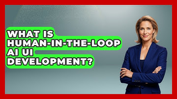 What Is Human-in-the-Loop AI UI Development? - Learning To Code With AI