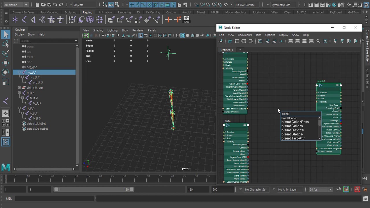 ik to fk rig tutorial intro - YouTube