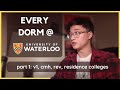 Reviewing every waterloo dorm  part 1