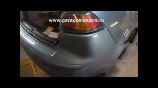 видео Mitsubishi Lancer 9: Бампер задний