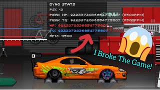 I Broke The Game! | 99999 Trillion HP+ | Pixel Car Racer