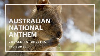 Australian National Anthem   And Vocals