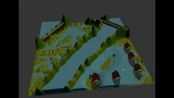 Virtual Reality Mode: Interactive Web-based Hydrologic Simulation System