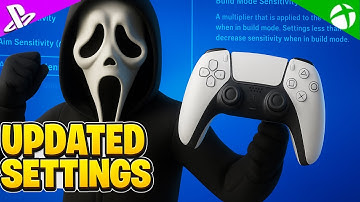 NEW BEST Console  Controller Settings & Sensitivity in Fortnite (PS5/XBOX/PC) 