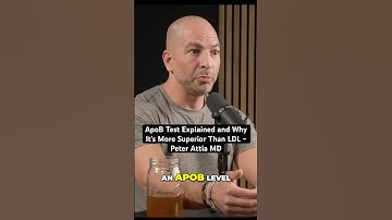 ApoB Test Explained & Why It’s More Superior Than LDL-Peter Attia MD & Dr Andrew Huberman