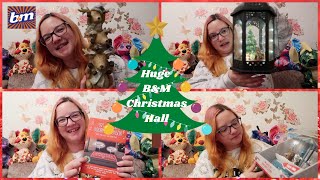 Huge B\&M Christmas Haul! | Life With Stefy