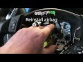 Removing Airbag and Steering Wheel from a Maserati GranTurismo