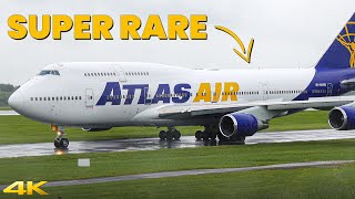 Atlas 747 RARE Visit To Manchester Airport by Airliners Live 103,099 views 9 months ago 8 minutes, 6 seconds