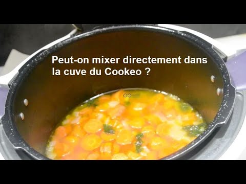 Peut on mixer directement dans la cuve du Cookeo ? 