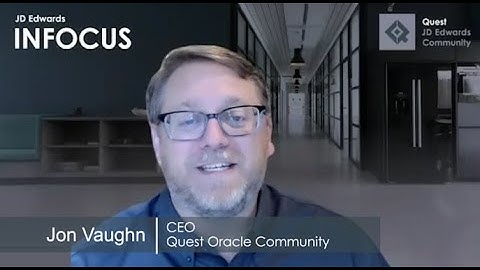 JD Edwards INFOCUS 22- Closing message