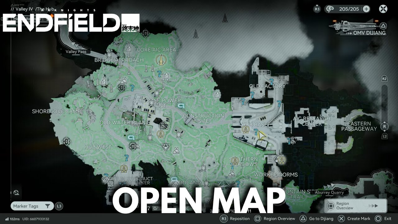 How To Open Map In Arknights Endfield - YouTube