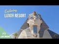 Visiting the Luxor Casino, Las Vegas