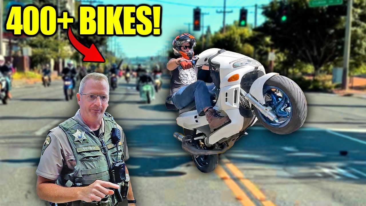 180-кубовый Gilera Runner против самого большого скутера!