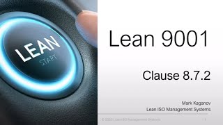 ISO 9001 Clause 8.7.2 | Documenting Nonconforming Outputs | Quality Management Flaws | ISO 9001