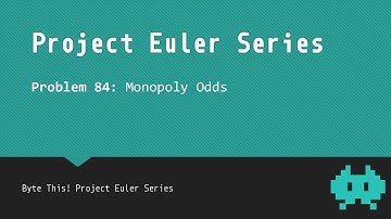 #84: Monopoly Odds - Project Euler