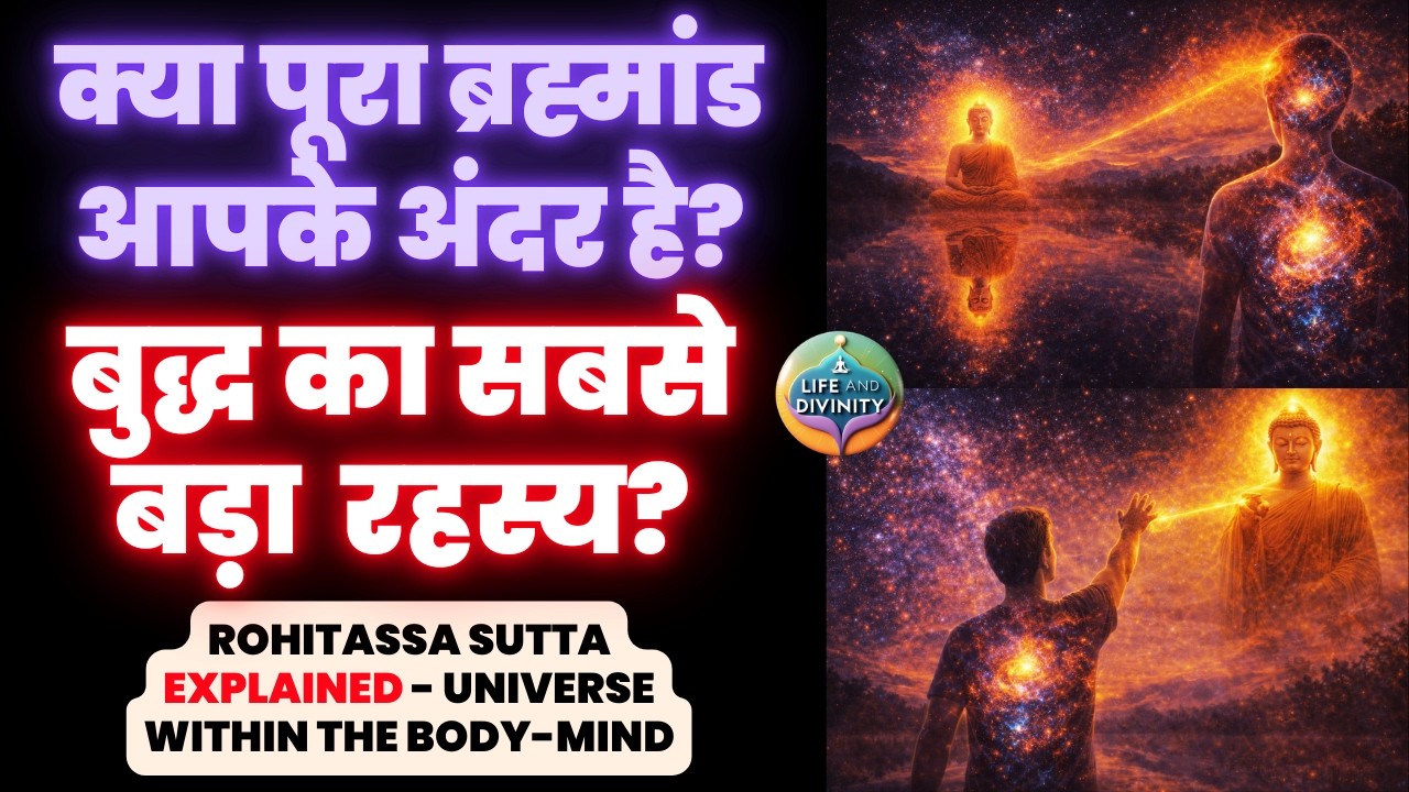 क्या पूरा ब्रह्मांड आपके अंदर है? बुद्ध का सबसे बड़ा रहस्य? Buddha's Rohitassa Sutta Explained