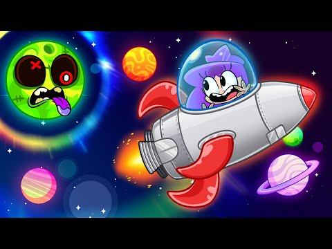 Tickle Tickle Zombie Planets Song! 🌏 Funny English for Kids!