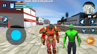 Uçan Robot Polis Oyunu #1 - Flying Police Robot Game Newyork City - Android Gameplay screenshot 4