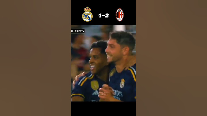 Real Madrid vs Milan (Bellingham Debut) 2023 Friendly Extended Goals Highlights #shorts #football