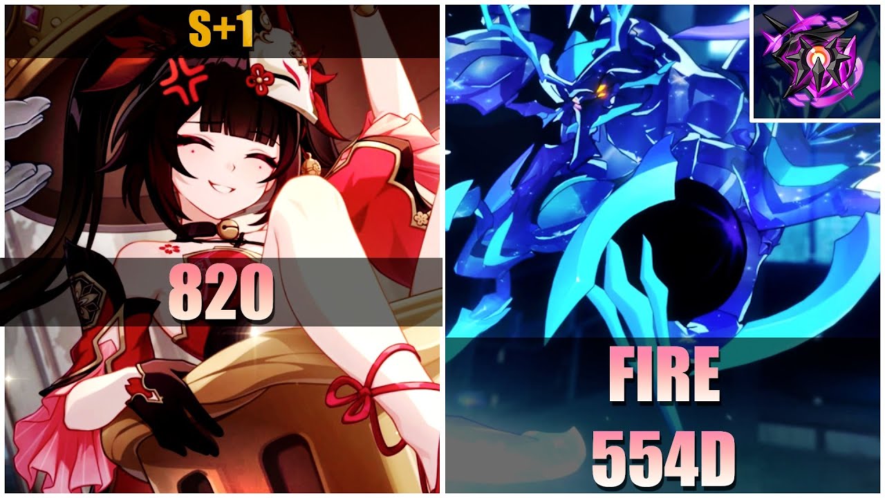 [EU] Nirvana 554D - Super Tonatiuh - Fire 820 Pts | Honkai Impact 3rd 8.5