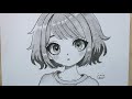 تعليم رسم بنت انمي جميلة بطريقة سهلة وخطوة بخطوة رسم انمي بنات سهل دروس متعة الرسم 