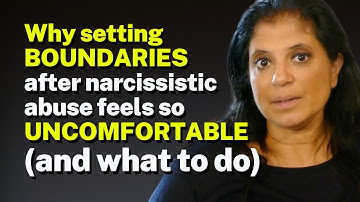 Why setting BOUNDARIES after narcissistic abuse feels so UNCOMFORTABLE (and what to do)