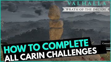 How to Complete All Cairn Locations(Rock Stacking Challenges) Valhalla Wrath Of The Druid