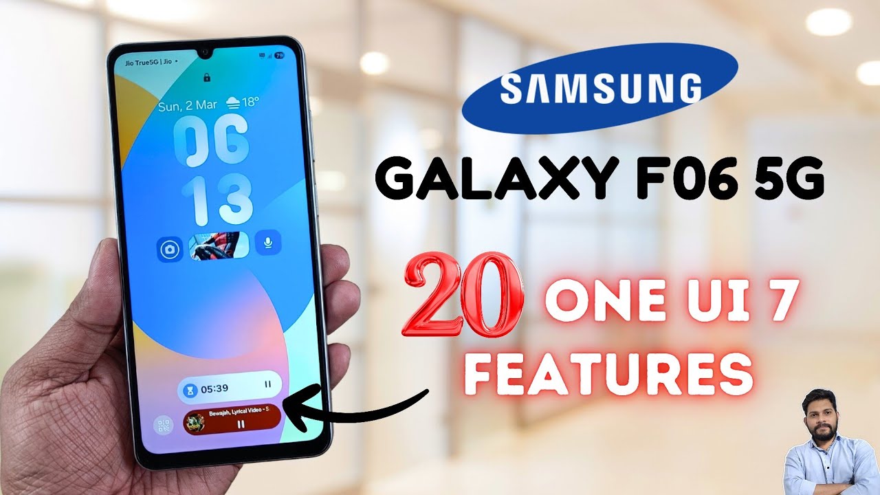 Samsung Galaxy F06 5G: 20 лучших функций One UI 7