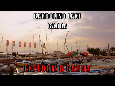 BARDOLINO LAKE GARDA ITALY , LAKE GARDA , 4K HDR TOUR ITALY , TRAVEL VLOG  - AUGUST 2023