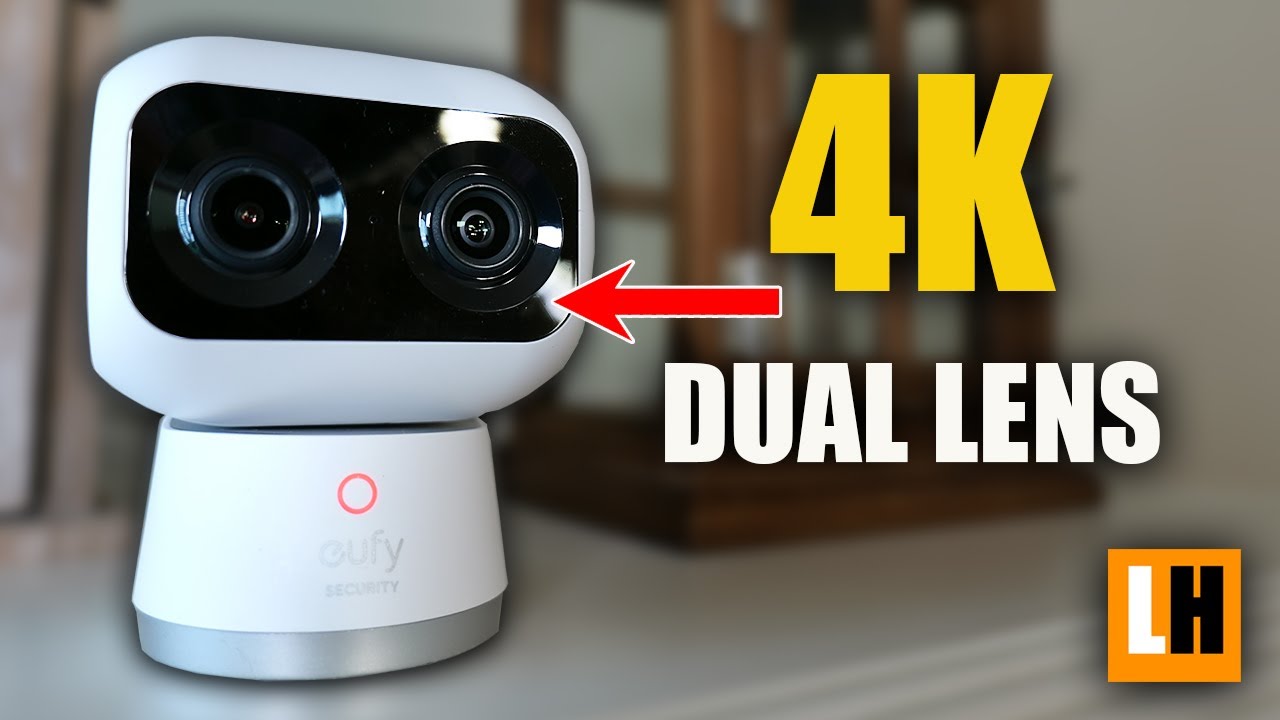 Eufy Indoor Cam S350 - 4K Dual Lens AI Tracking WIFI Indoor Security Camera  