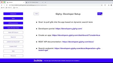 Bubble Webinar 2 - The API Connector