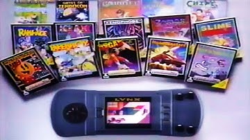 ATARI LYNX (1990) TV Commercial #1 (Remastered HD)