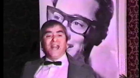 Vince Spiteri miming The Platters-Great Pretender....