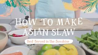 How to Make an Asian Slaw