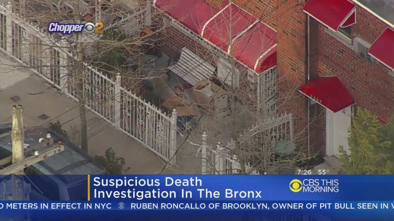 Suspicious Death Investigation In The Bronx - YouTube
