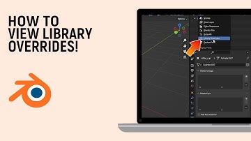 How to View Library Overrides in Layer Window in Blender [easy]