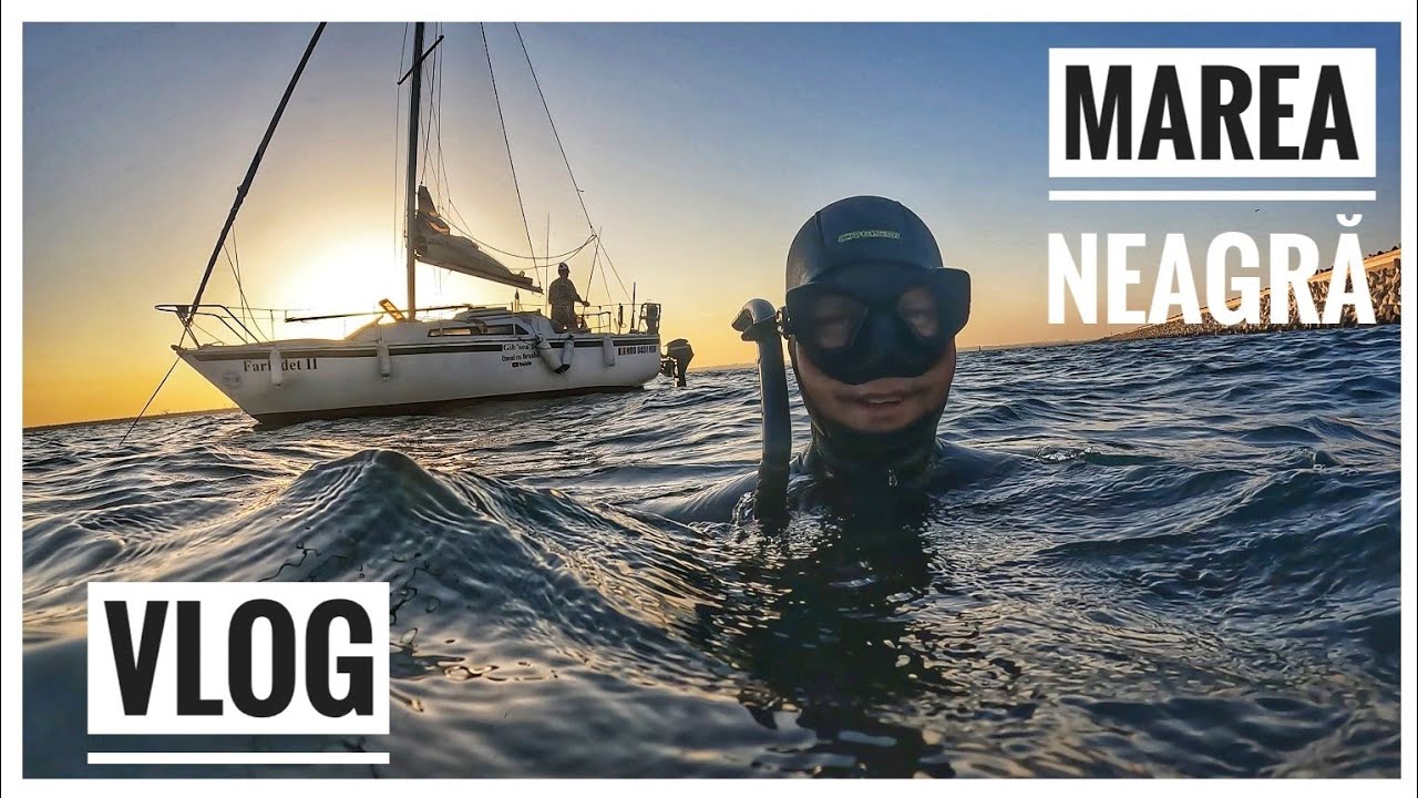 Misiune de salvare sub apă în Marea Neagră : am recuperat o plasă pierdută pe fundul Mării Negre.