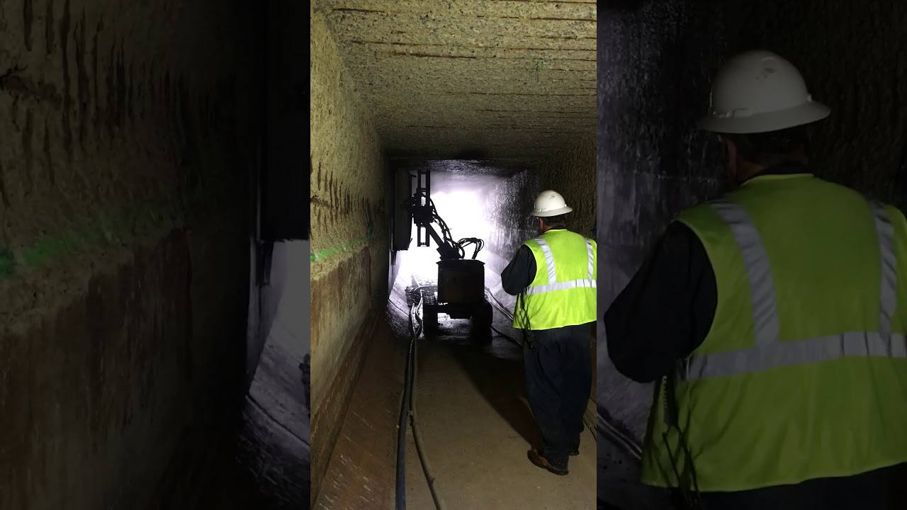 Sand Island Wastewater Treatment Plant hydrodemolition project in