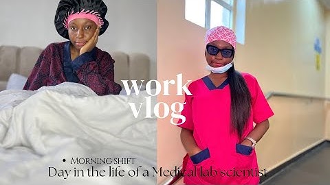 A day in the life of a medical laboratory scientist||work with me,lab life,scientist