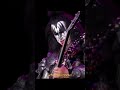 Gene the god of thunder #kiss #genesimmons #throwbacksong #rock #music #concert #live #shorts