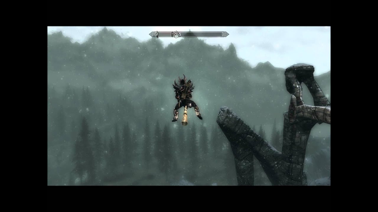 skyrim mods flying broom YouTube
