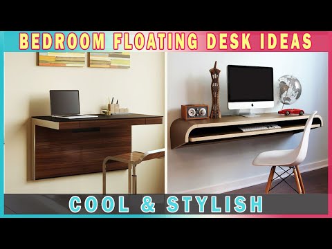 COOL & STYLISH! 30+Floating Desk Ideas For Bedroom