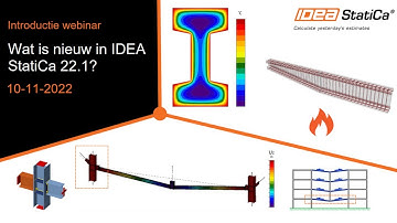 Nieuw in IDEA StatiCa 22.1