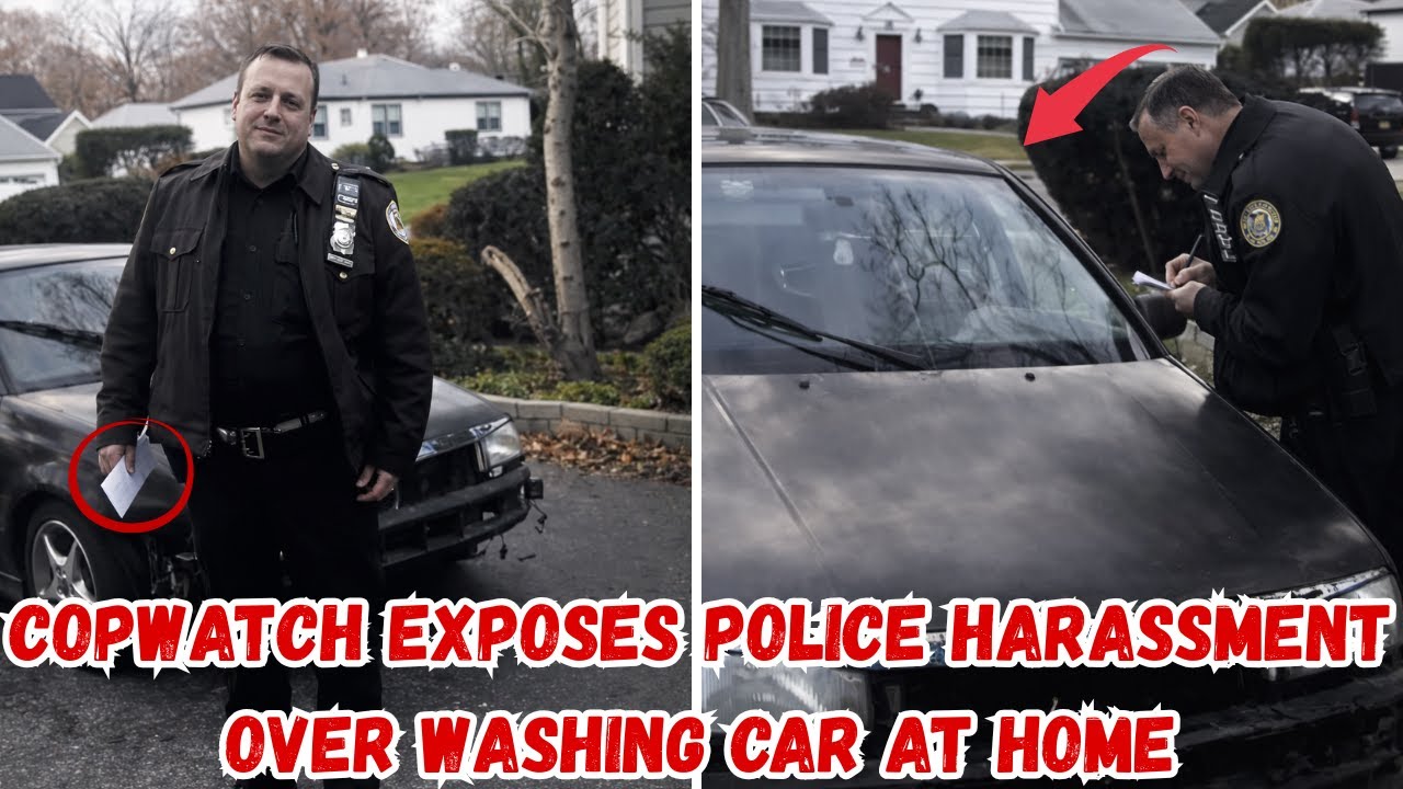 Copwatch Audit Shows Police Harassment Over Car Washing Complaint