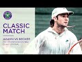 Andre Agassi vs Boris Becker | Wimbledon 1992 Quarter-final | Full Match