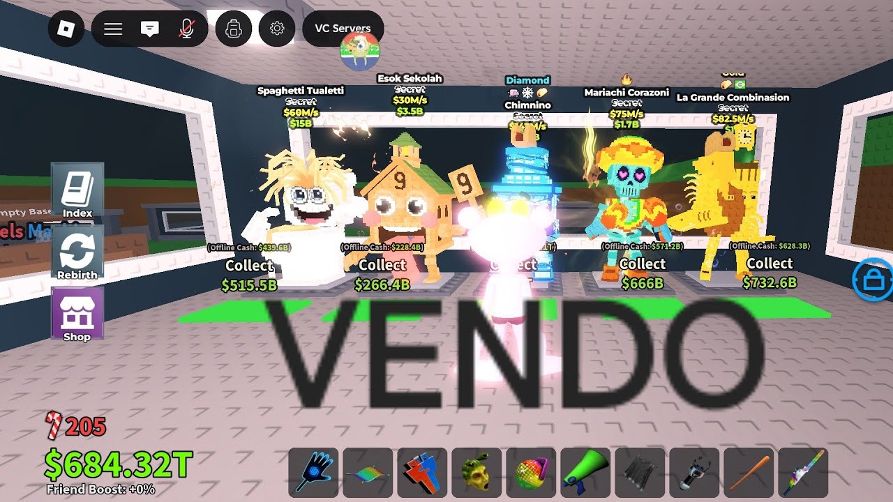 VENDAS DE BRAINROT SO VENDAS BARTINHOOO