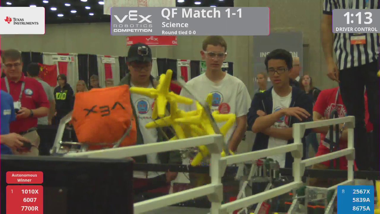 2017 VRC Sci QF1-1 - 1010X 6007 7700R vs 2567X 5839A 8675A - 28 to 19